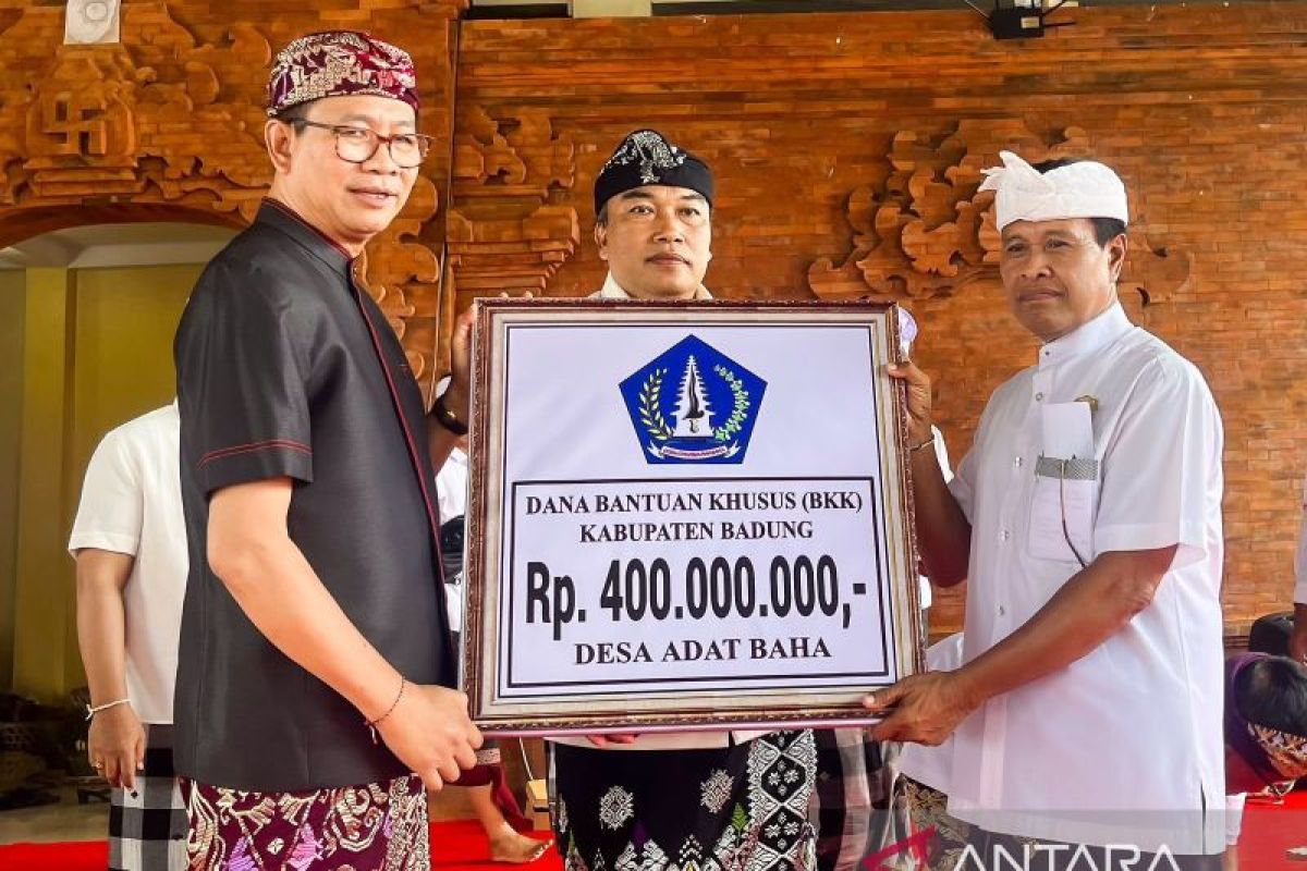 Plt Bupati Badung hadiri Upacara Atma Wedana Kinembulan, Desa Adat Baha