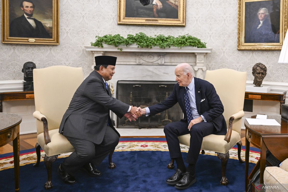 Prabowo dan Biden bahas kemitraan kedua negara