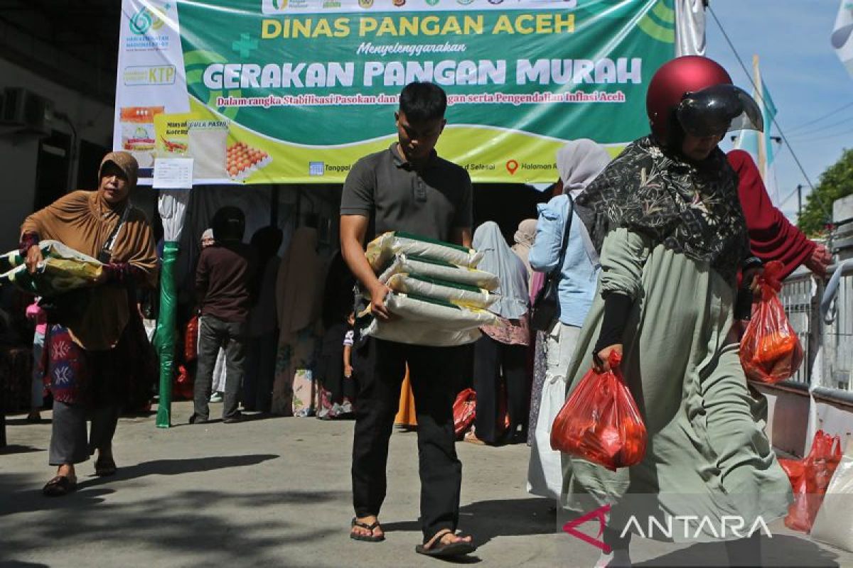 FOTO - Gerakan pangan murah pada hari kesehatan nasional