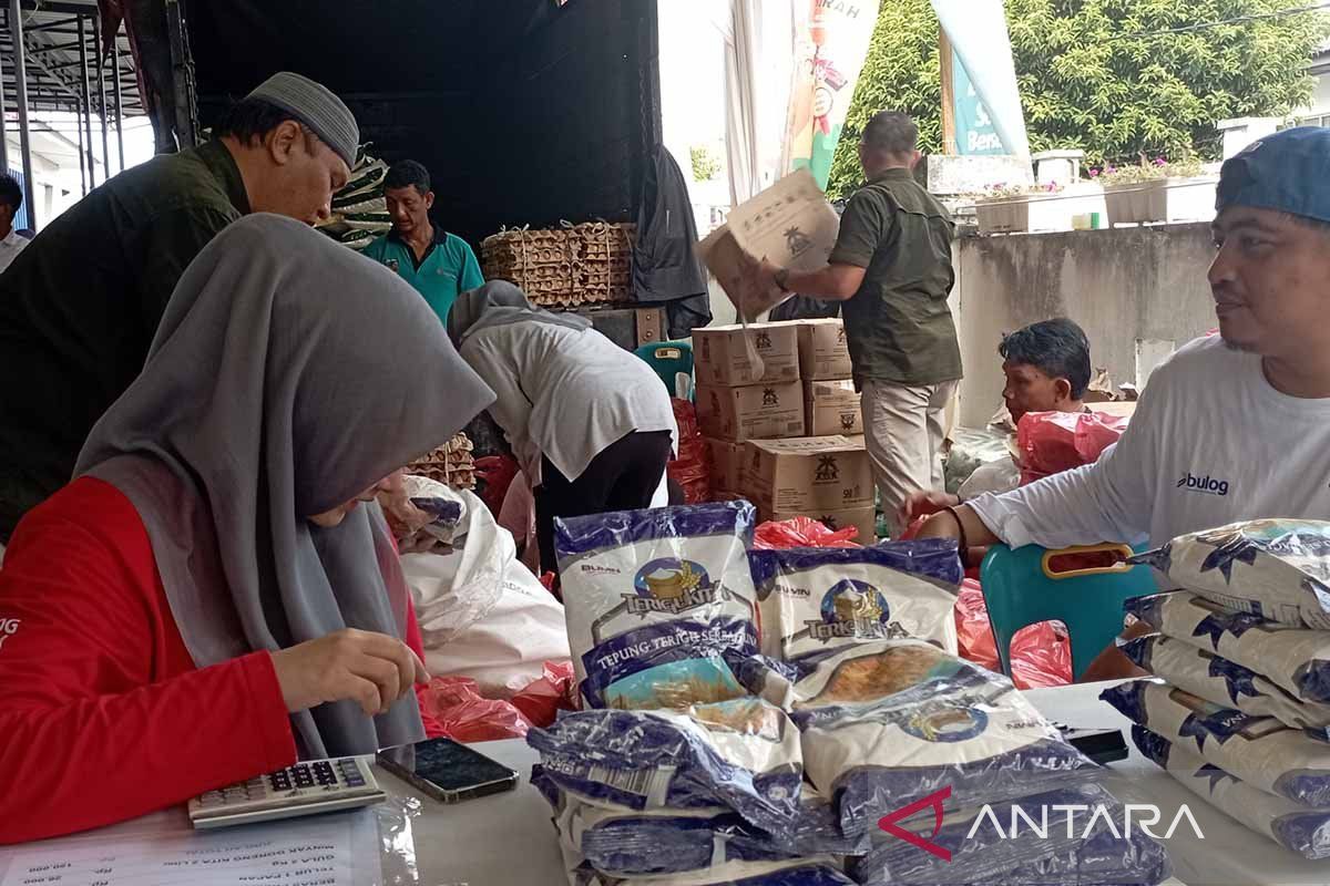 Dinas Pangan Aceh gandeng RSIA gelar pasar pangan murah