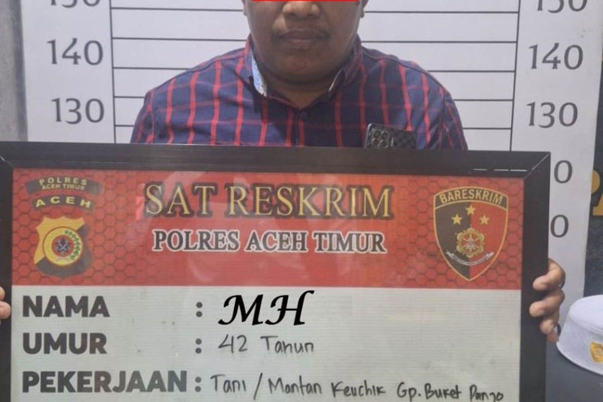 Polres Aceh Timur tahan mantan kepala desa terkait korupsi dana desa