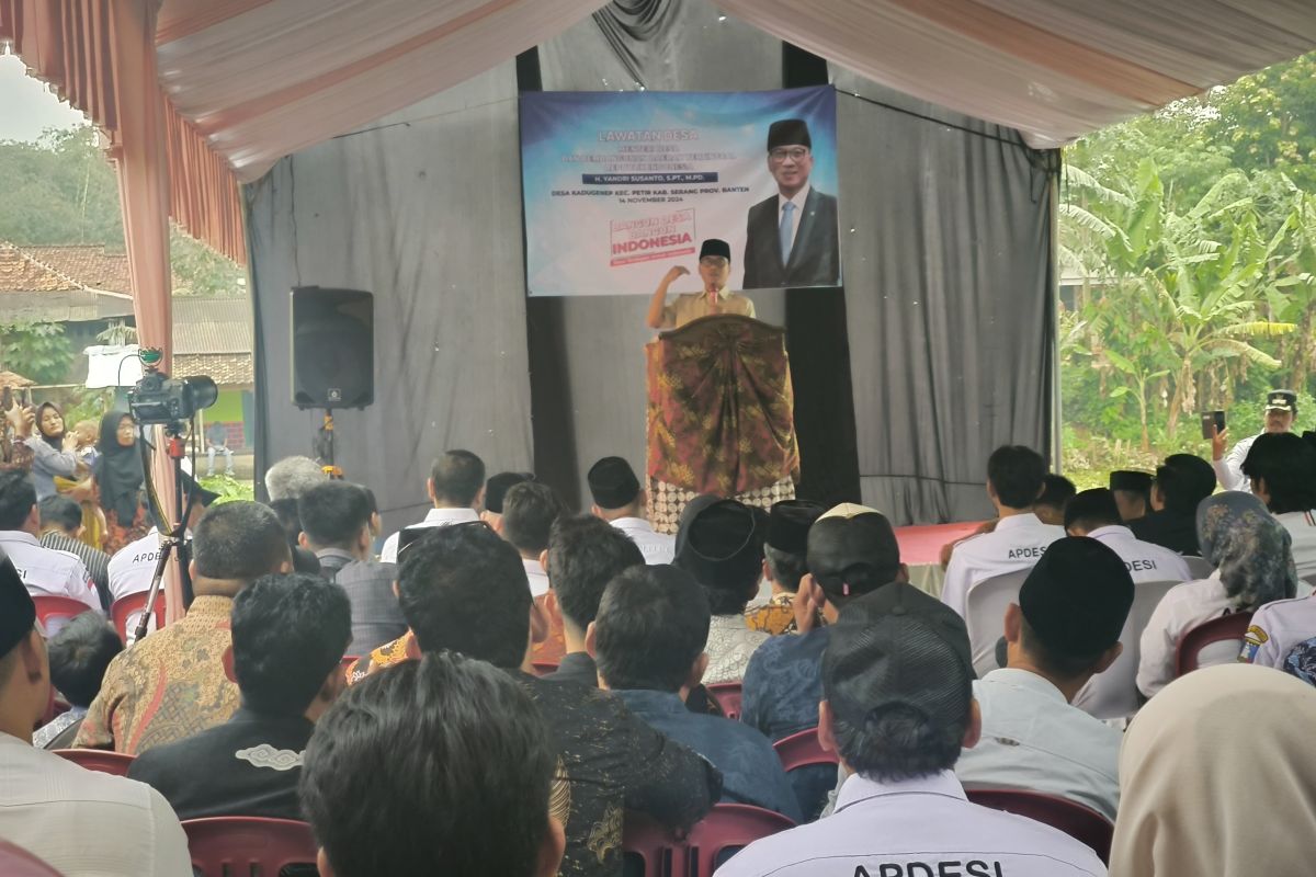 Mendes PDT minta desa swasembada pangan dukung makan bergizi gratis