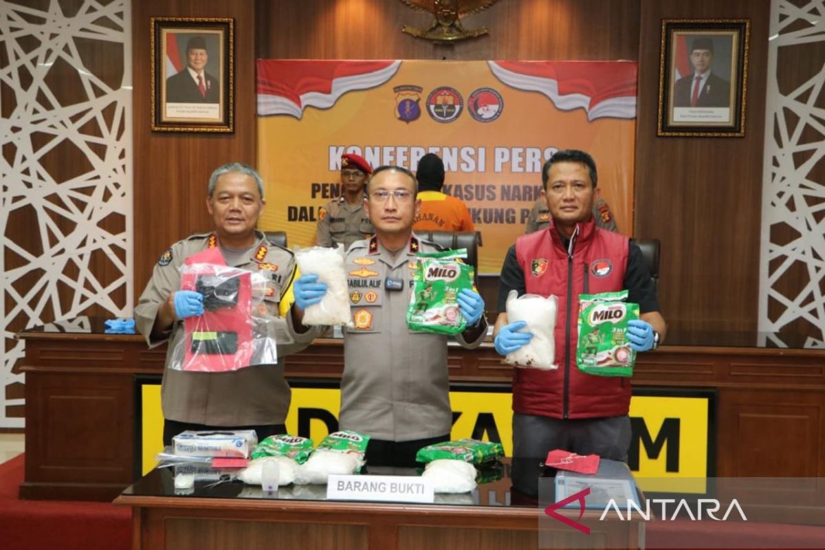 Polda Kaltim sita 5,1 Kilogram sabu dari Samarinda