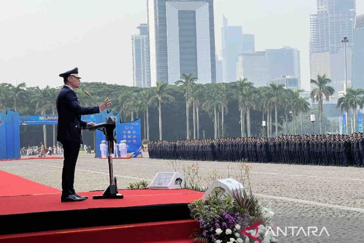 Menko AHY minta SDM Kemenhub wujudkan transportasi ramah lingkungan