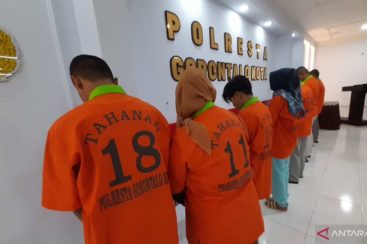 Polresta Gorontalo tetapkan tujuh tersangka kasus TPPO