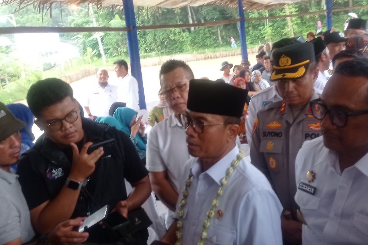 Mendes Yandri ajak warga Lebak bangun jiwa raga dan cegah perbuatan buruk