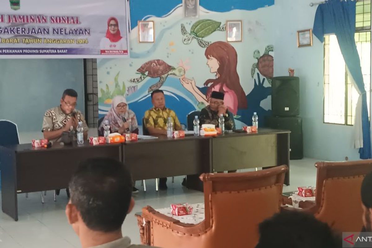 Pemprov Sumbar bayarkan premi BPJS Ketenagakerjaan 3.000 nelayan