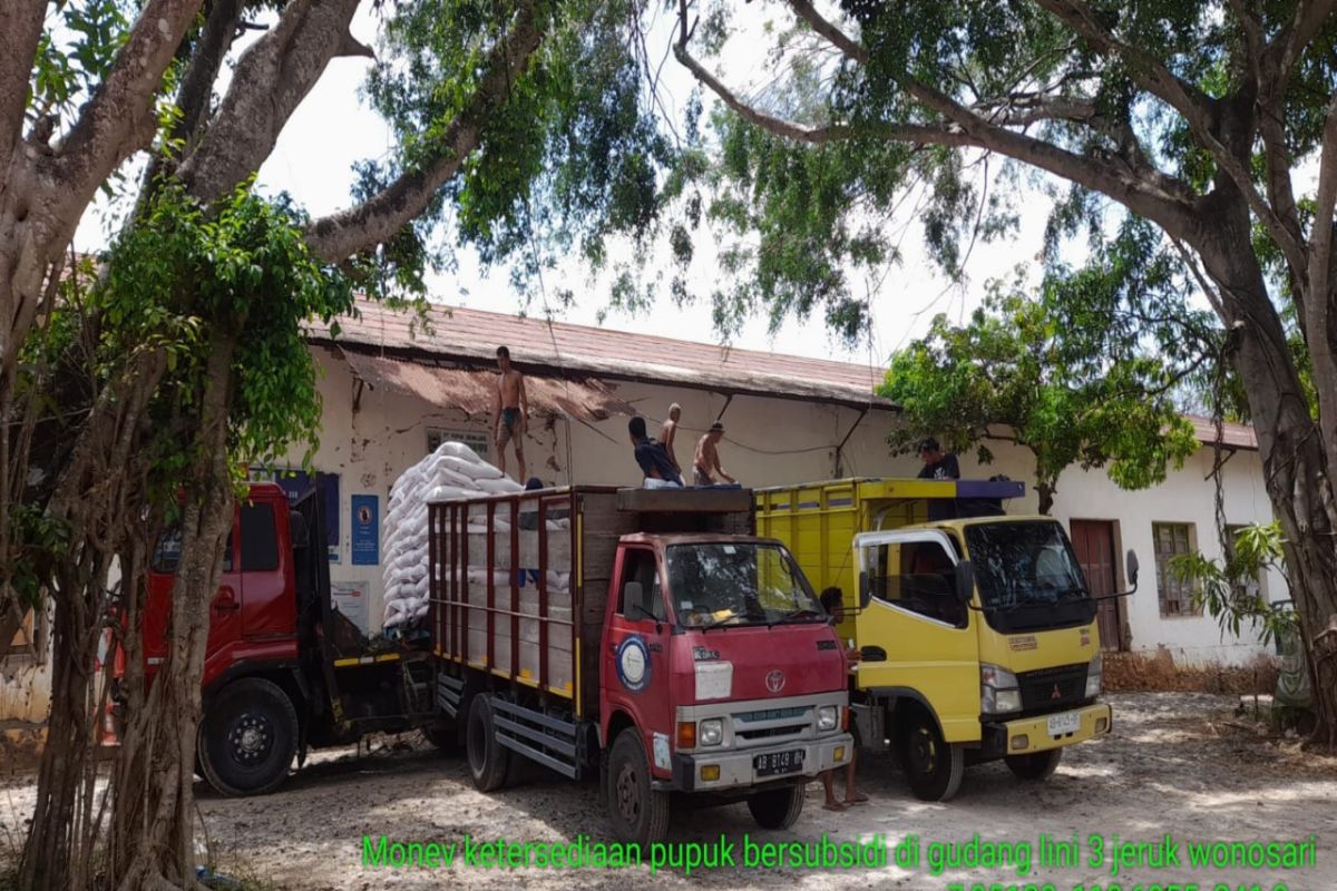 Pemkab Gunungkidul catat serapan pupuk bersubsidi urea 7.434,04 ton