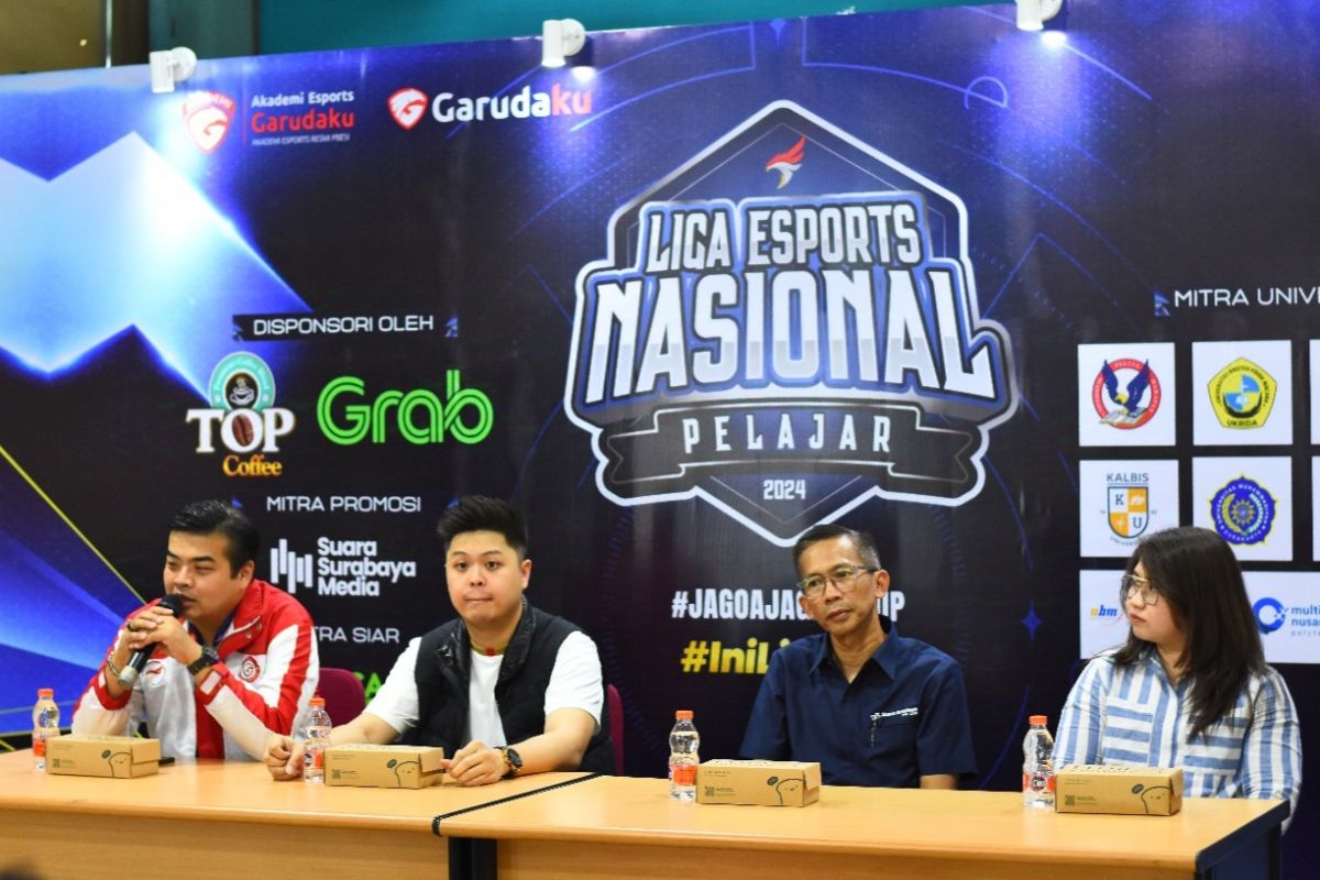 12 tim berebut juara di Grand Final Liga Esports Nasional Pelajar 2024