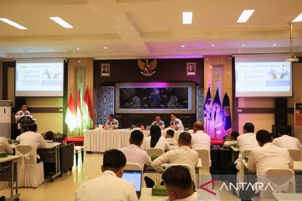 Kakanwil Kemenkumham Riau tekankan percepatan penyerapan anggaran dan ketaatan pada regulasi