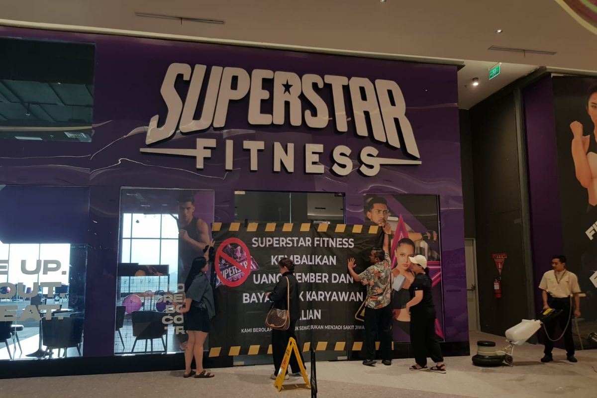 600 member jadi korban Superstar Fitness, rugi hingga Rp4,6 miliar