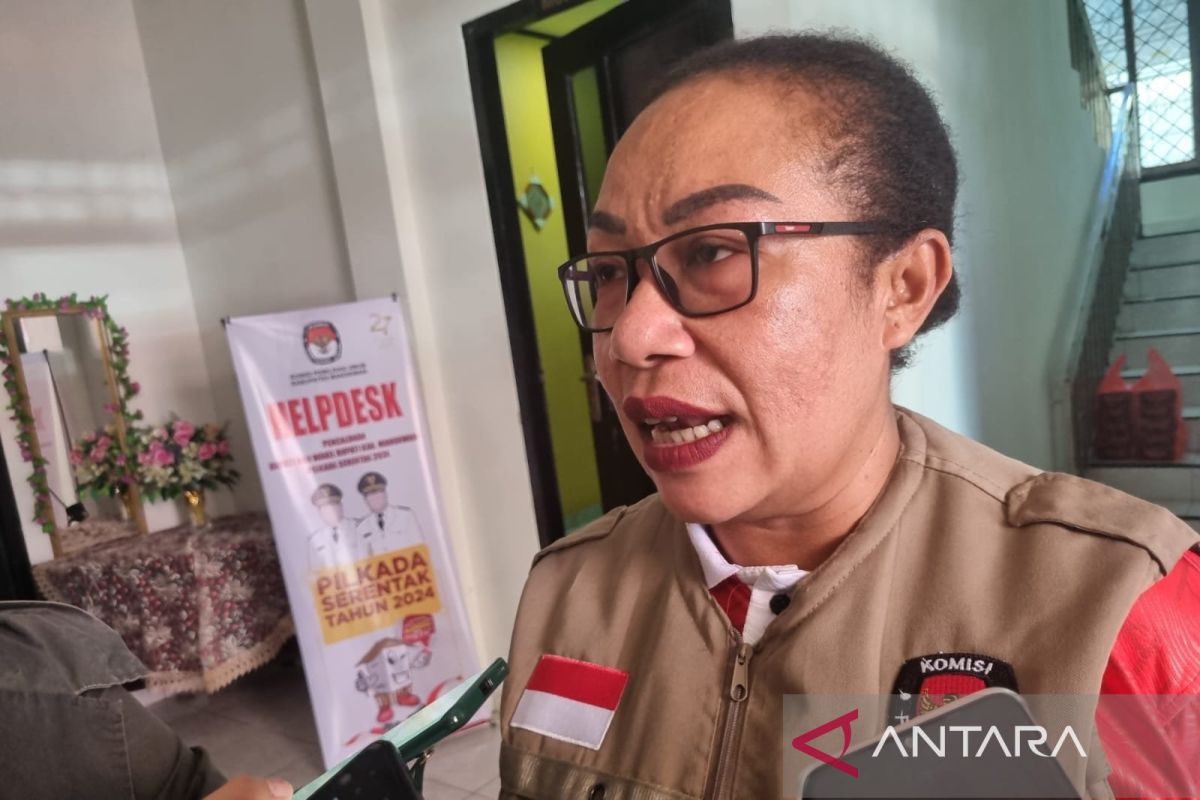 KPU Manokwari sudah terima 100 persen logistik Pilkada 2024