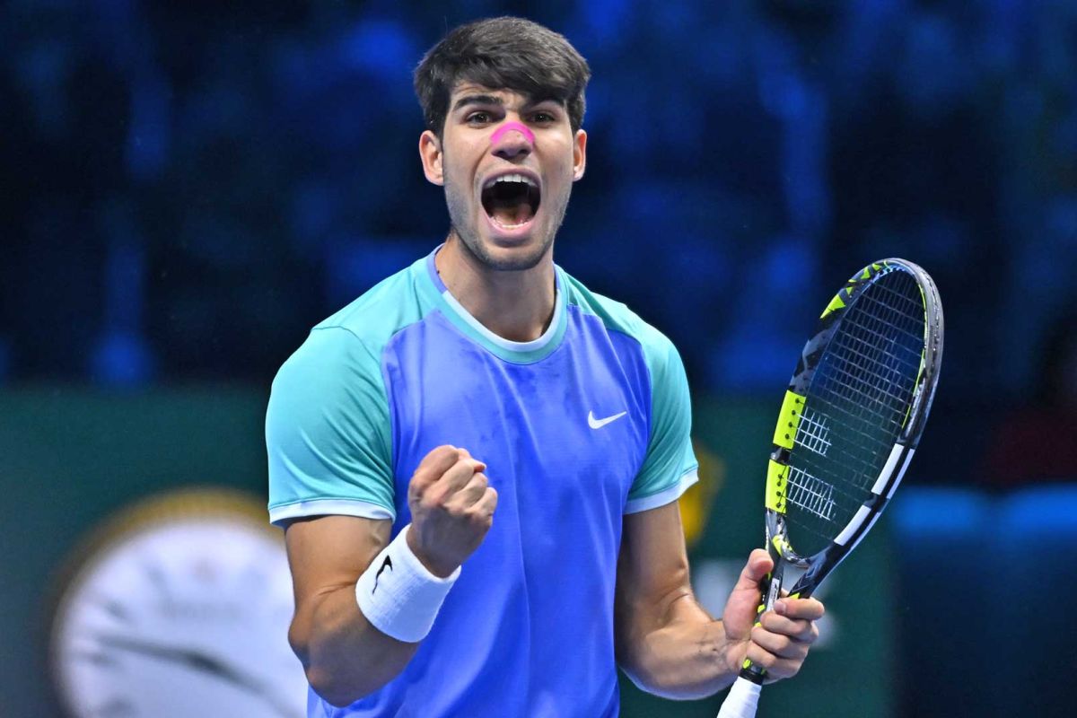 Alcaraz taklukkan Rublev setelah awal yang sulit di ATP Finals Turin