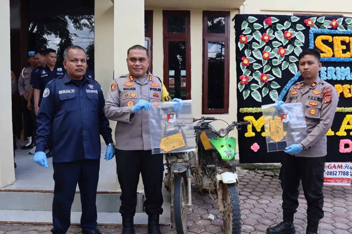 Kronologi pembakaran alat berat PSR versi Polres Aceh Tamiang