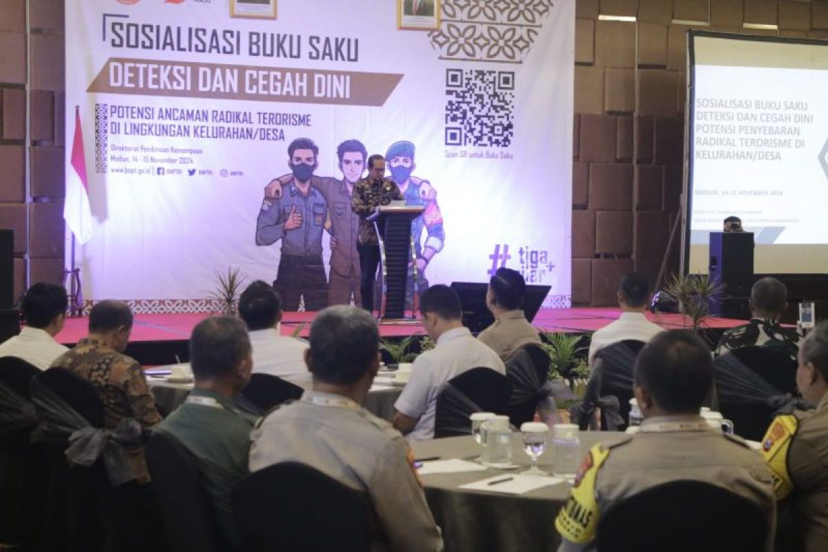 Pemkot Madiun dan BNPT sosialisasikan Buku Saku Penanganan Terorisme