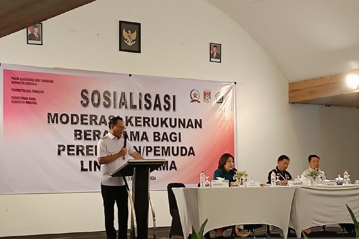 Kemenag tingkatkan pemahaman moderasi beragama  perempuan dan pemuda