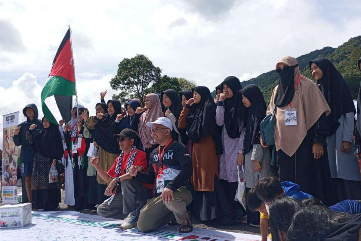 "Dari Padang Panjang untuk Palestina", YPPM dan IZI Sumbar Galang Donasi