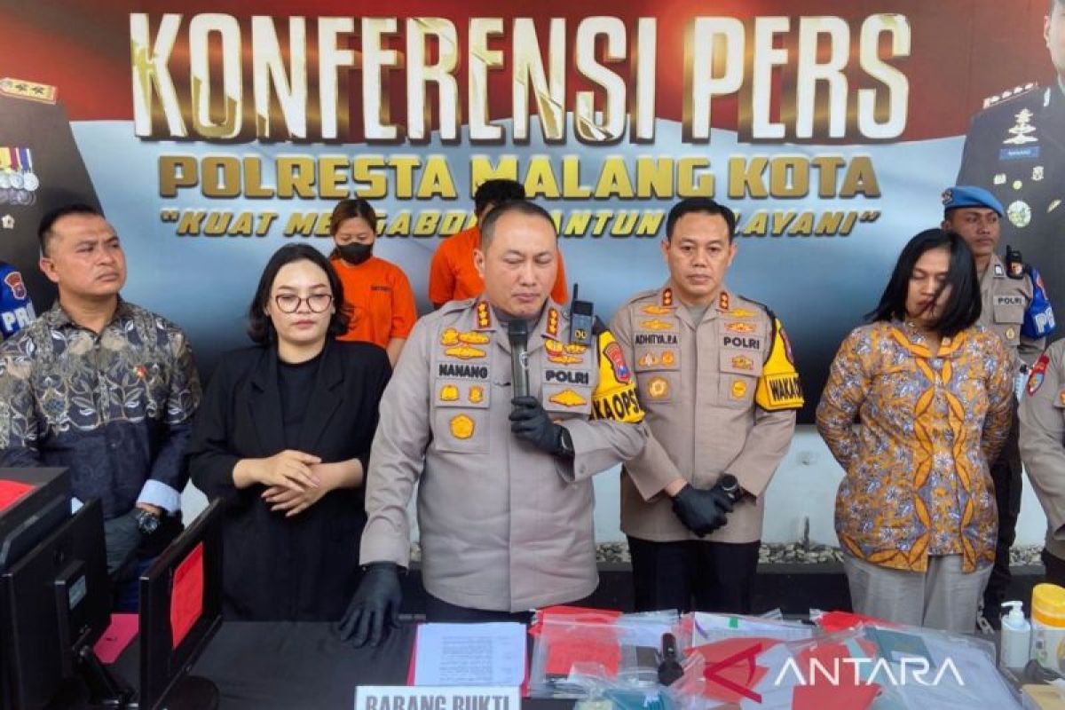 Polresta Malang Kota ungkap kasus TPPO libatkan dua tersangka