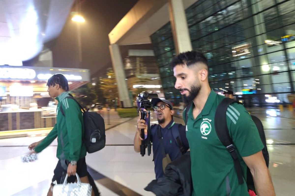 Timnas Arab Saudi tiba di Indonesia