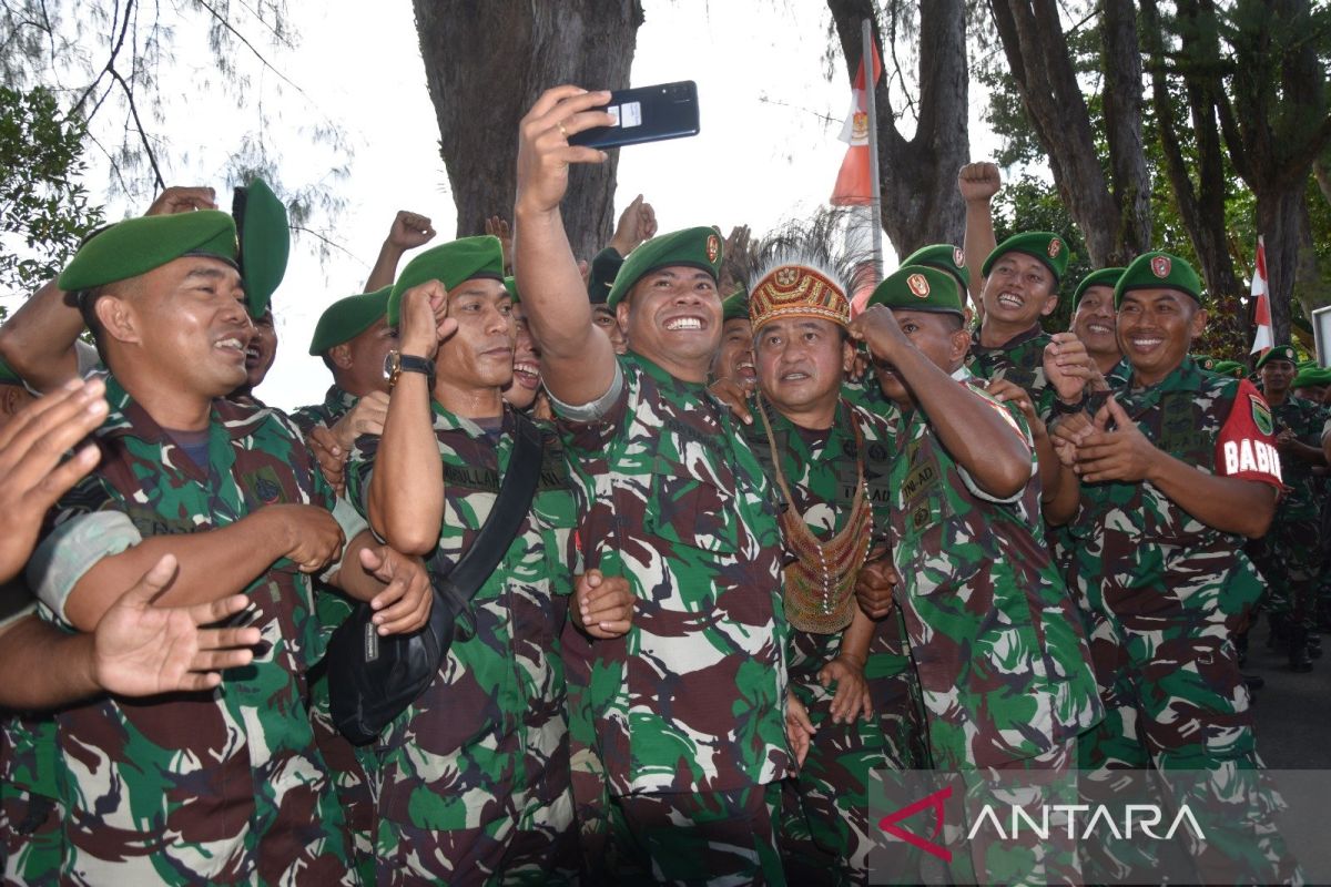 KSAD lakukan kunjungan kerja ke Korem 181/PVT Sorong