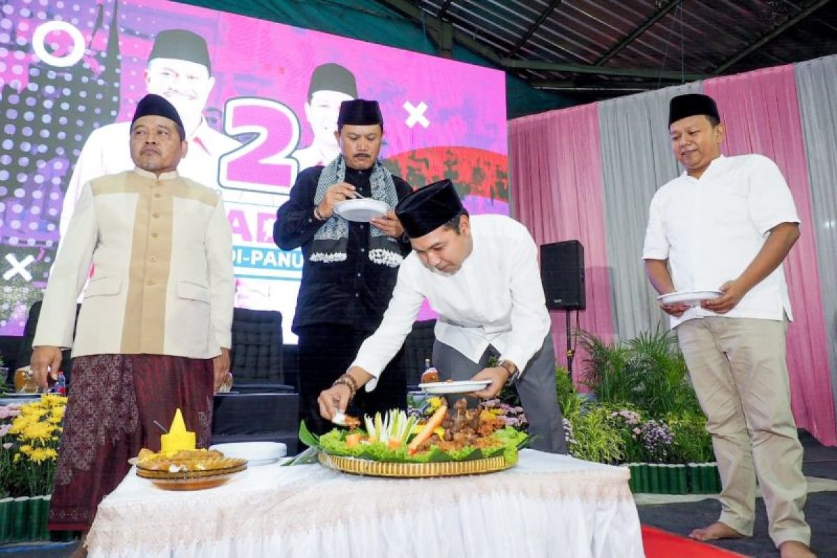 Paslon Maidi-Panuntun doa bersama jelang coblosan Pilkada Kota Madiun