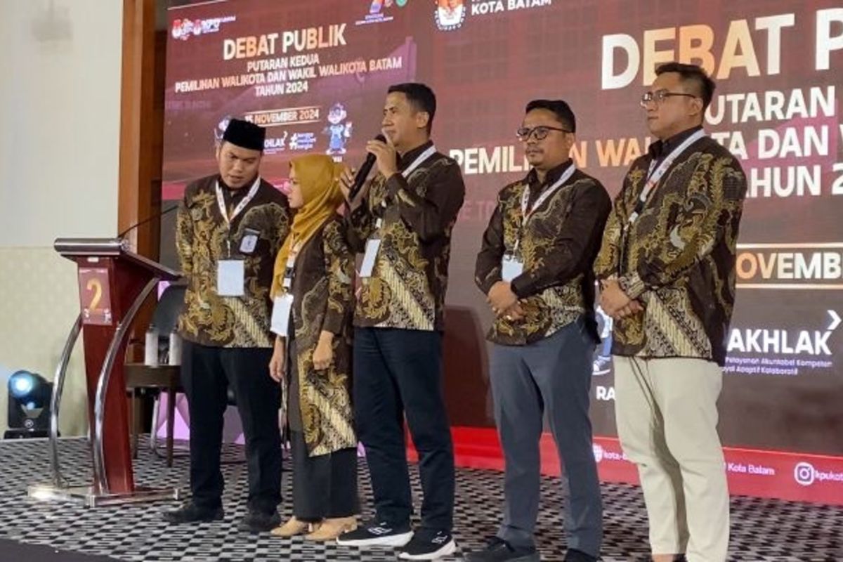 Debat Publik kedua Pilkada Batam batal dilaksanakan