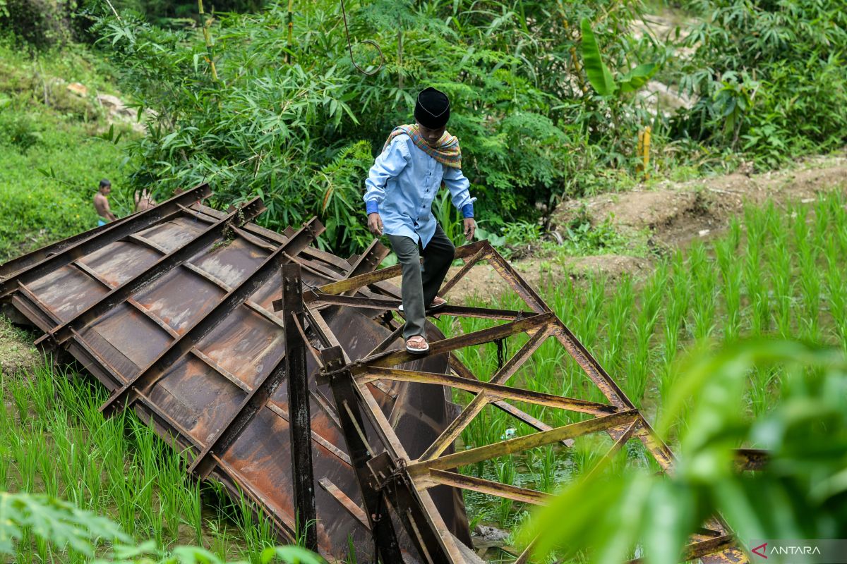 Bupati Lebak siap kembali bangun jembatan gantung ambruk