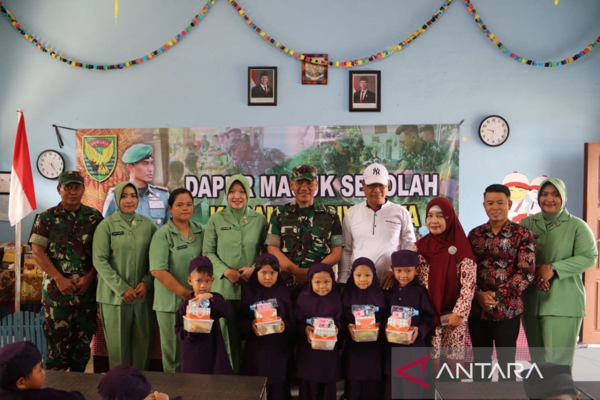 Kodim Bangka Selatan gencarkan program dapur masuk sekolah tingkatkan gizi anak