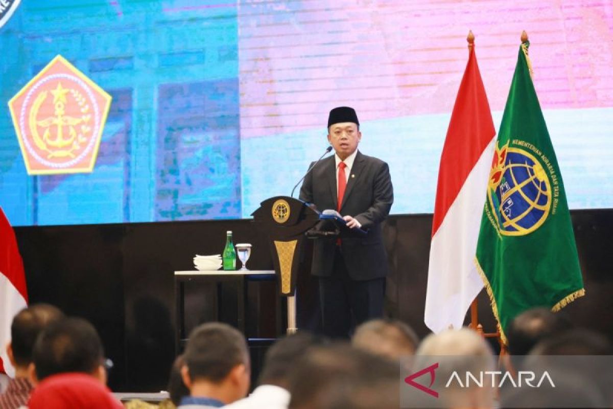 Menteri Nusron peringatkan oknum tindak pidana pertanahan