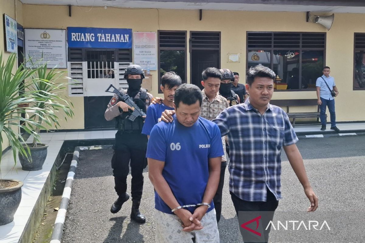 Tim gabungan TNKS dan Polres Rejang Lebong tangkap pelaku pembalakan liar