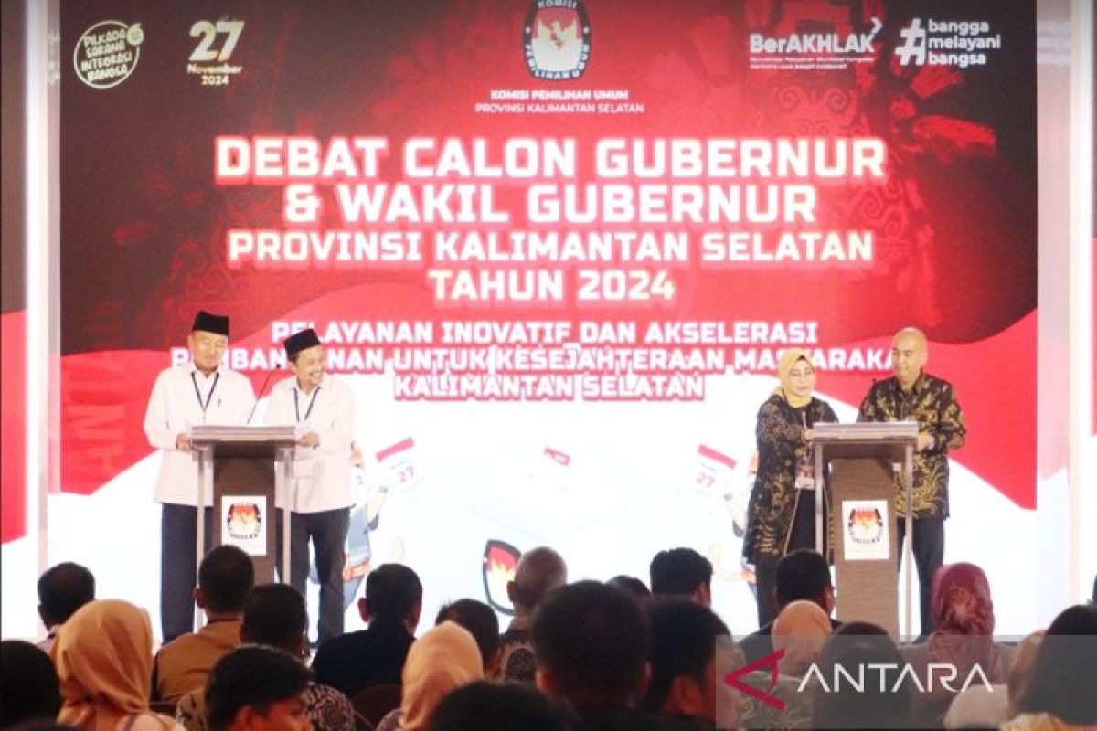 KPU Kalsel rancang debat kedua Pilgub lebih meriah