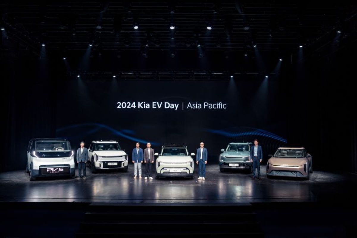 Kia kenalkan model kendaraan EV3 dan PV5 dalam Kia EV Day 2024