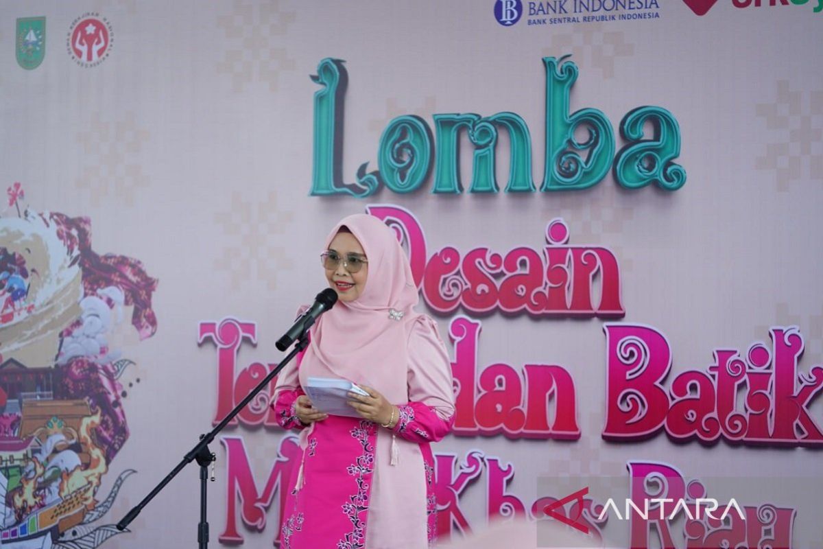 Dekranasda Riau gelar lomba motif tenun dan batik khas Riau, ini pesan Zuliana Rahman Hadi