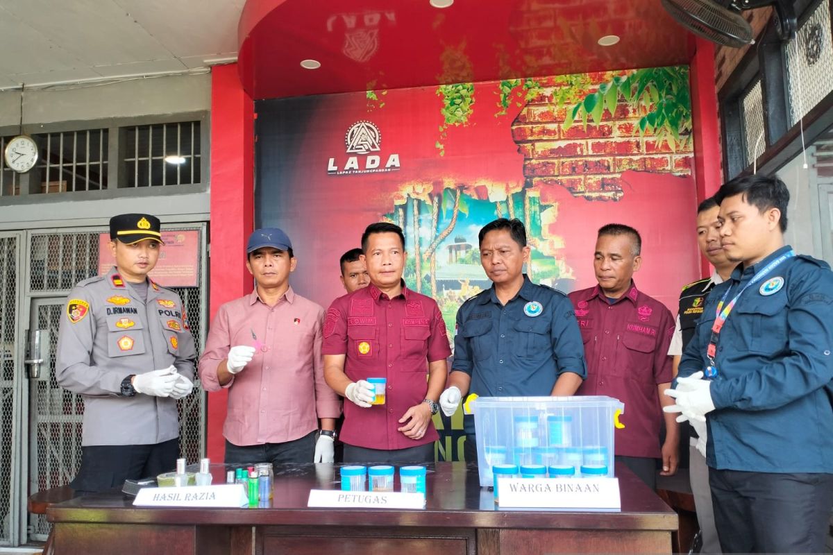 Lapas Tanjung Pandan temukan barang terlarang dalam blok