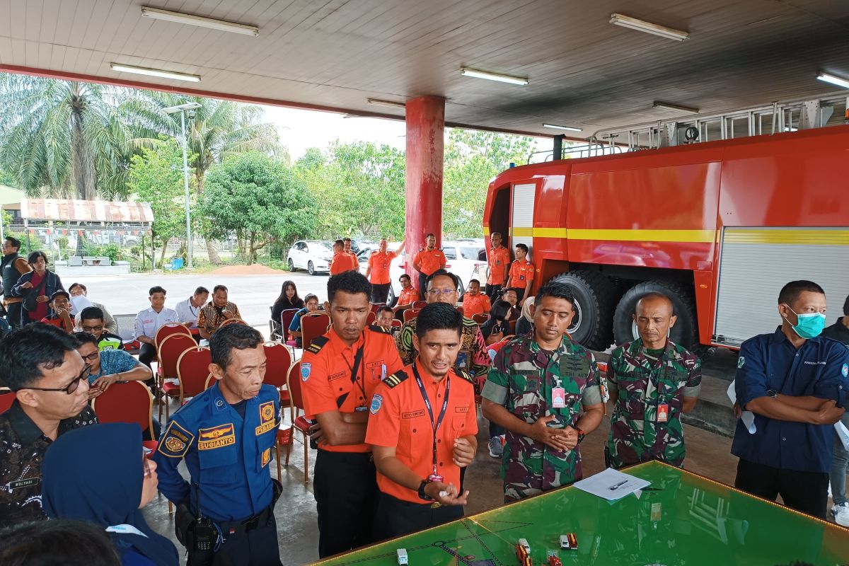 Bandara Supadio Pontianak gelar simulasi penanggulangan keadaan darurat