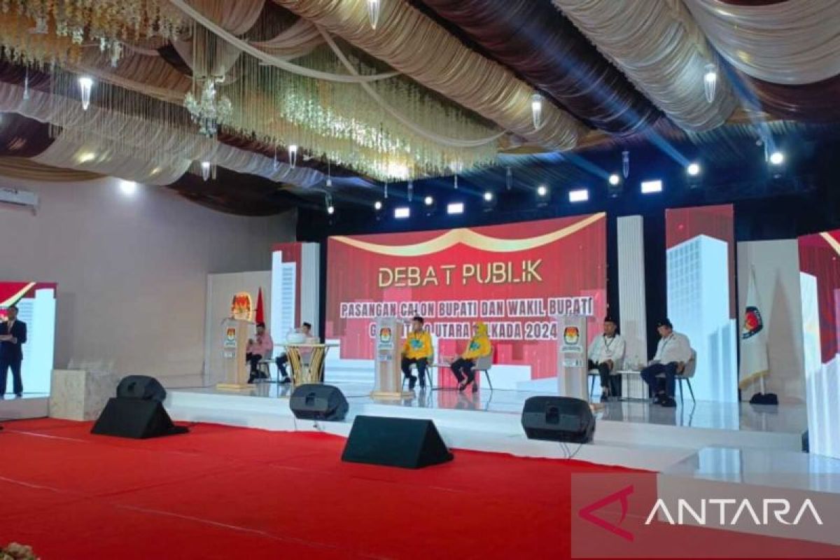 KPU Gorontalo Utara: Debat ketiga momentum paslon yakinkan pemilih tentukan pilihan