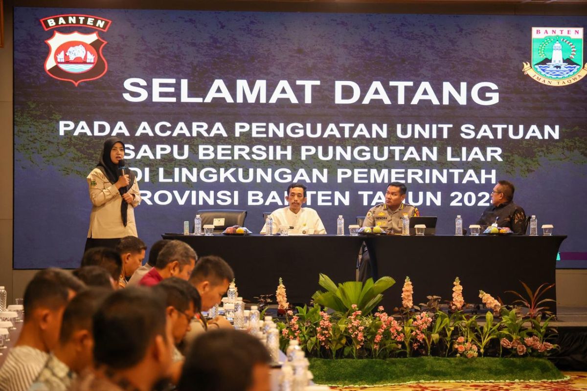 Penguatan Satgas Saber Pungli Banten upaya perbaiki layanan publik