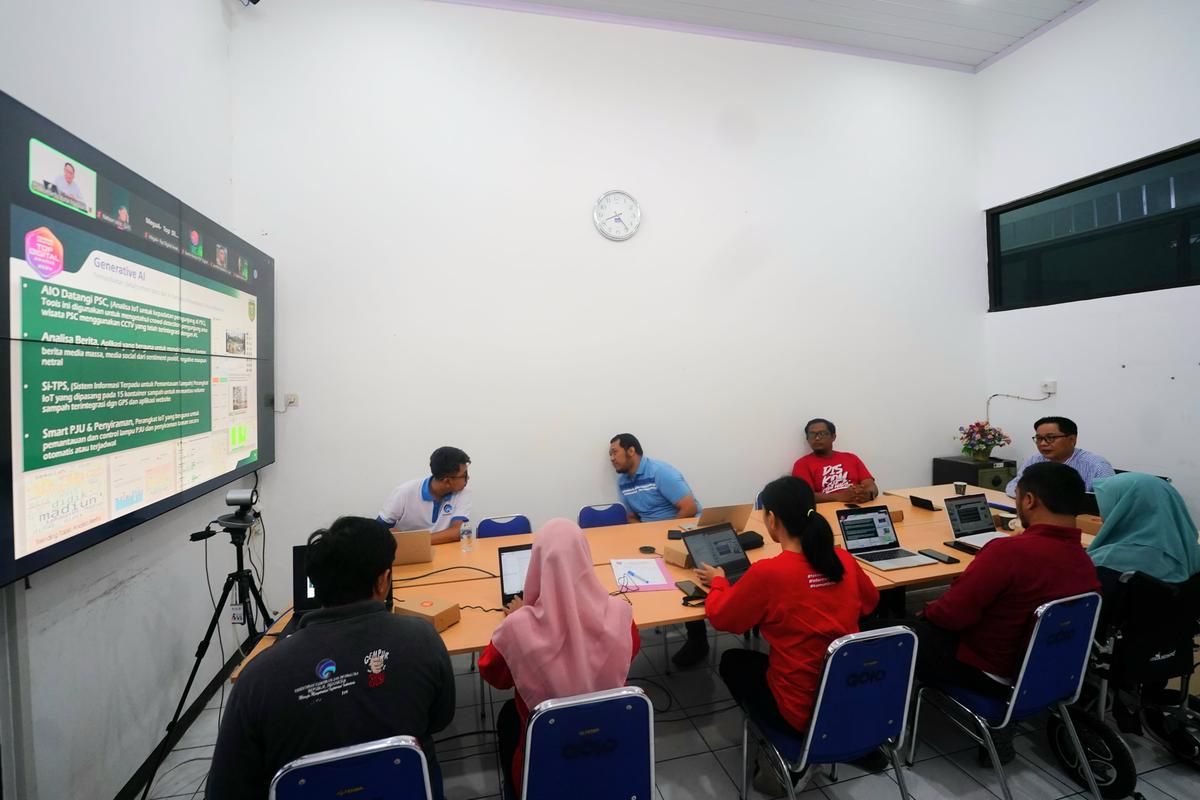 Diskominfo Kota Madiun jalani  penjurian Top Digital Awards 2024