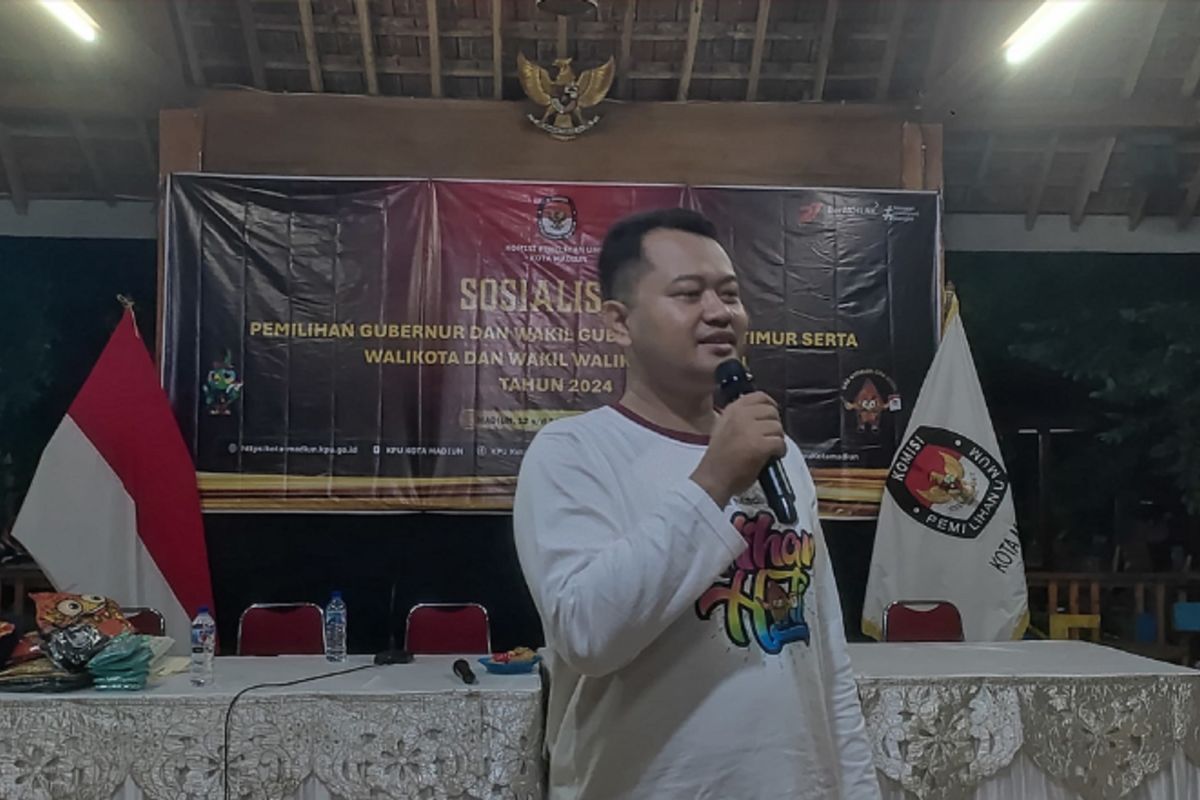 KPU Kota Madiun optimalkan sosialisasi jelang pencoblosan Pilkada 2024