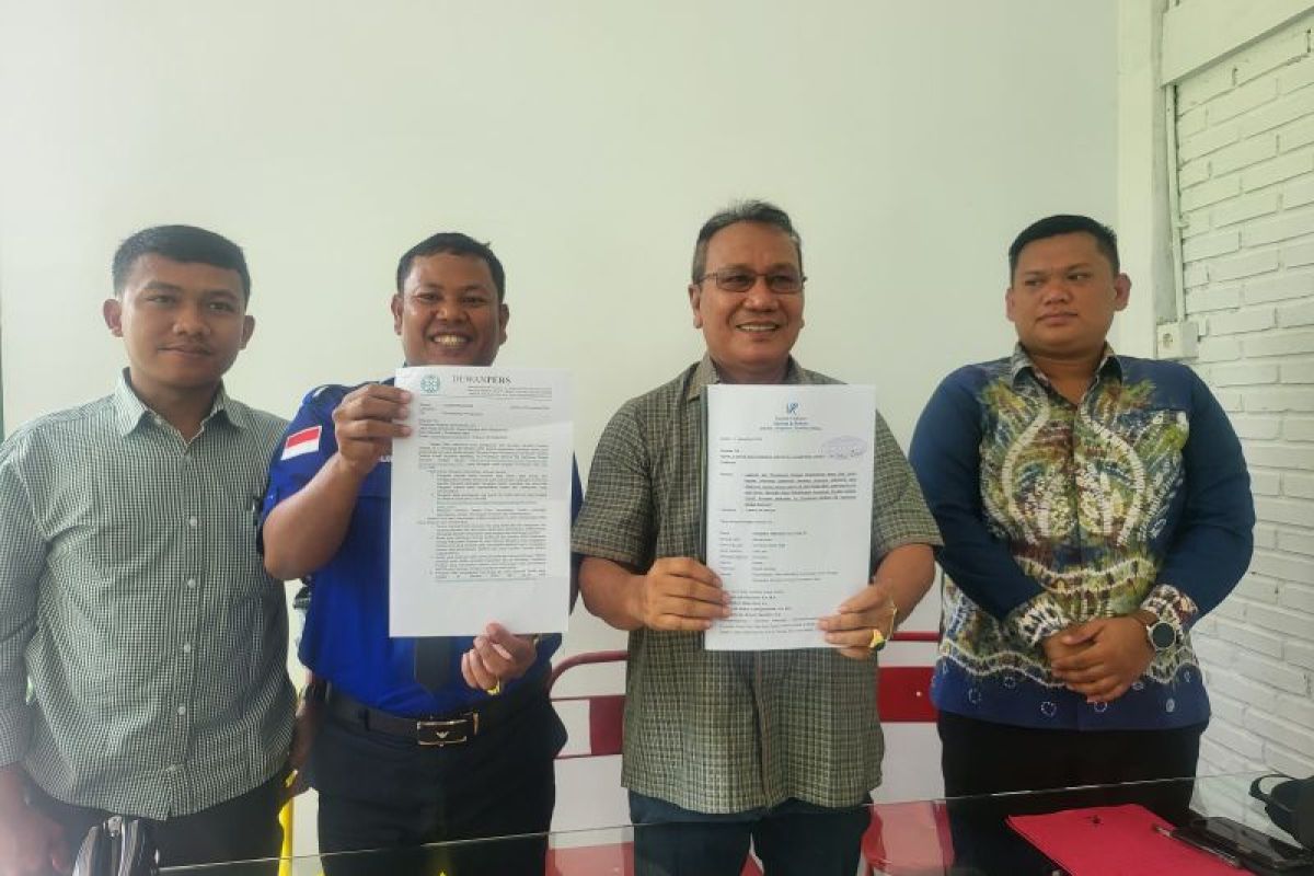 Kuasa hukum Vandiko Gultom laporkan media Greenberita ke Polda Sumut