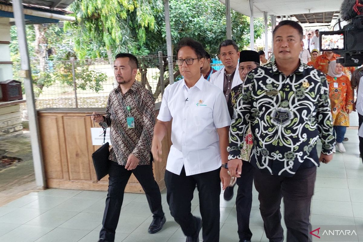 Menkes pantau kasus dan penanganan TBC di Bengkulu