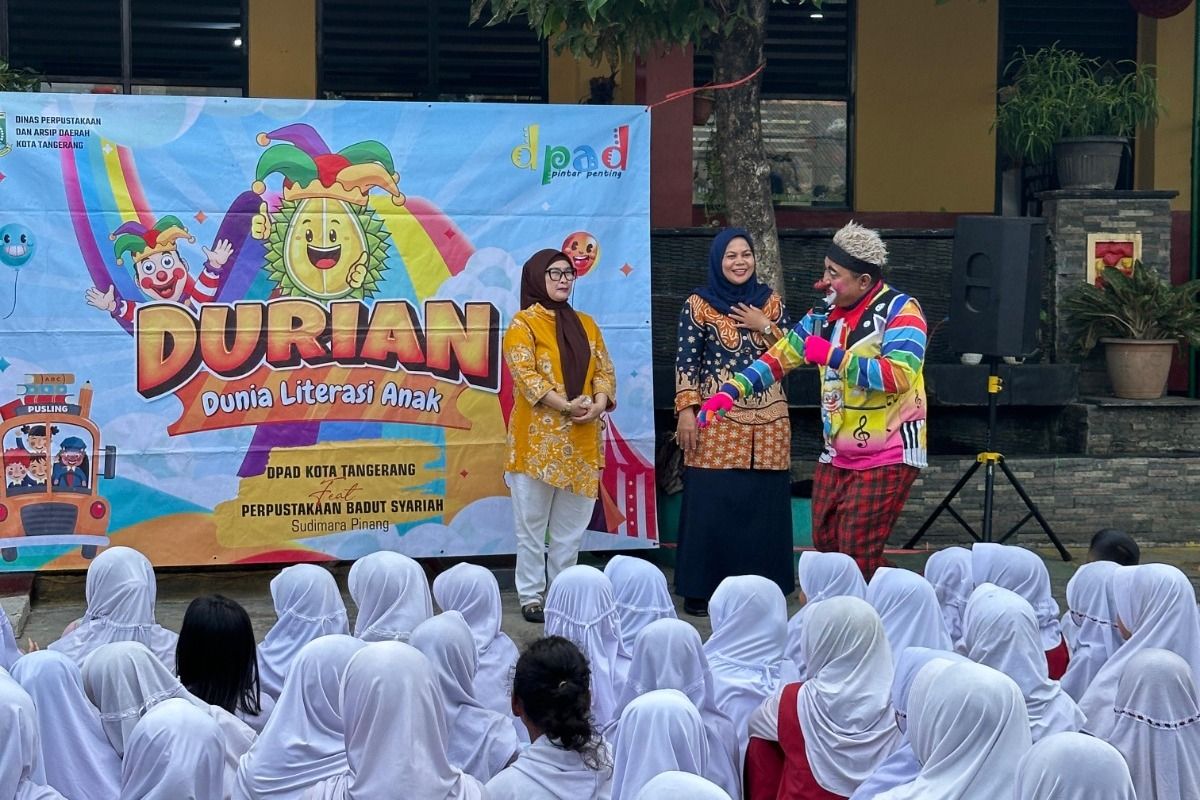 Program dunia literasi anak di Kota Tangerang telah jangkau 15 sekolah