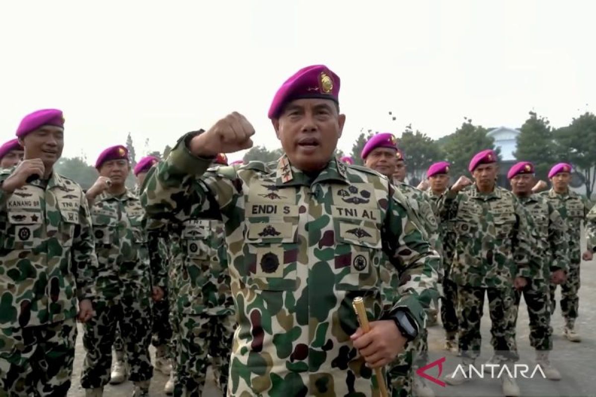 HUT Ke-79 Korps Marinir, ini pesan Dankormar untuk prajurit petarung