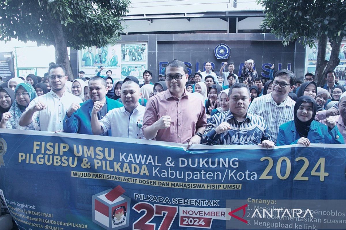 UMSU berangkatkan ribuan mahasiswa  kawal Pilkada Serentak 2024