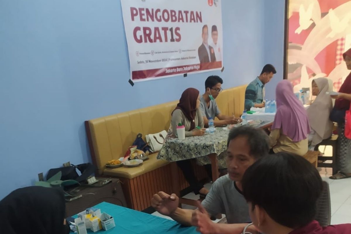 Perkuat dukungan untuk RIDO, JakWay AKAMSI gelar pengobatan gratis