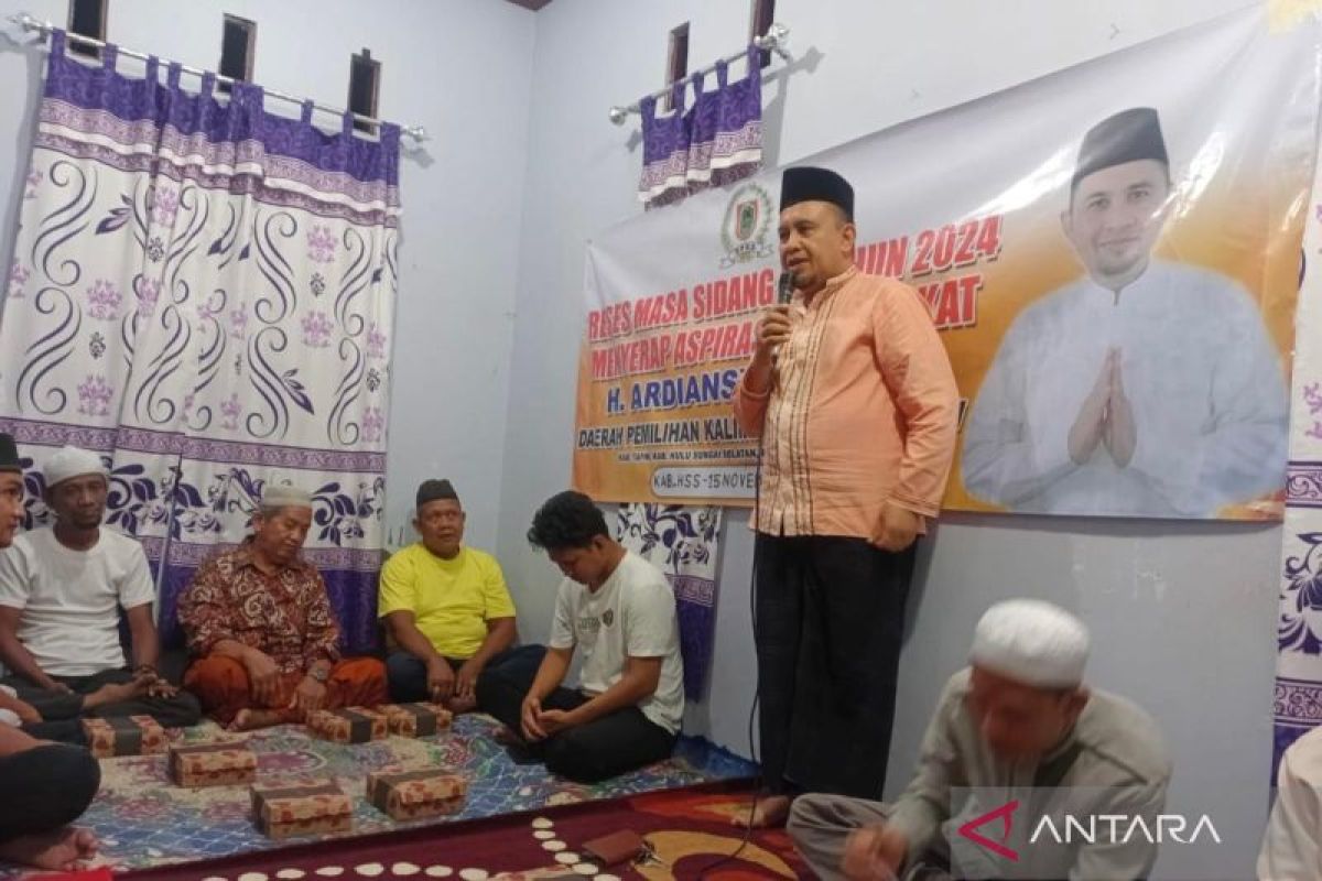 Ardiansyah reses juga informasikan beberapa kegiatan pembangunan