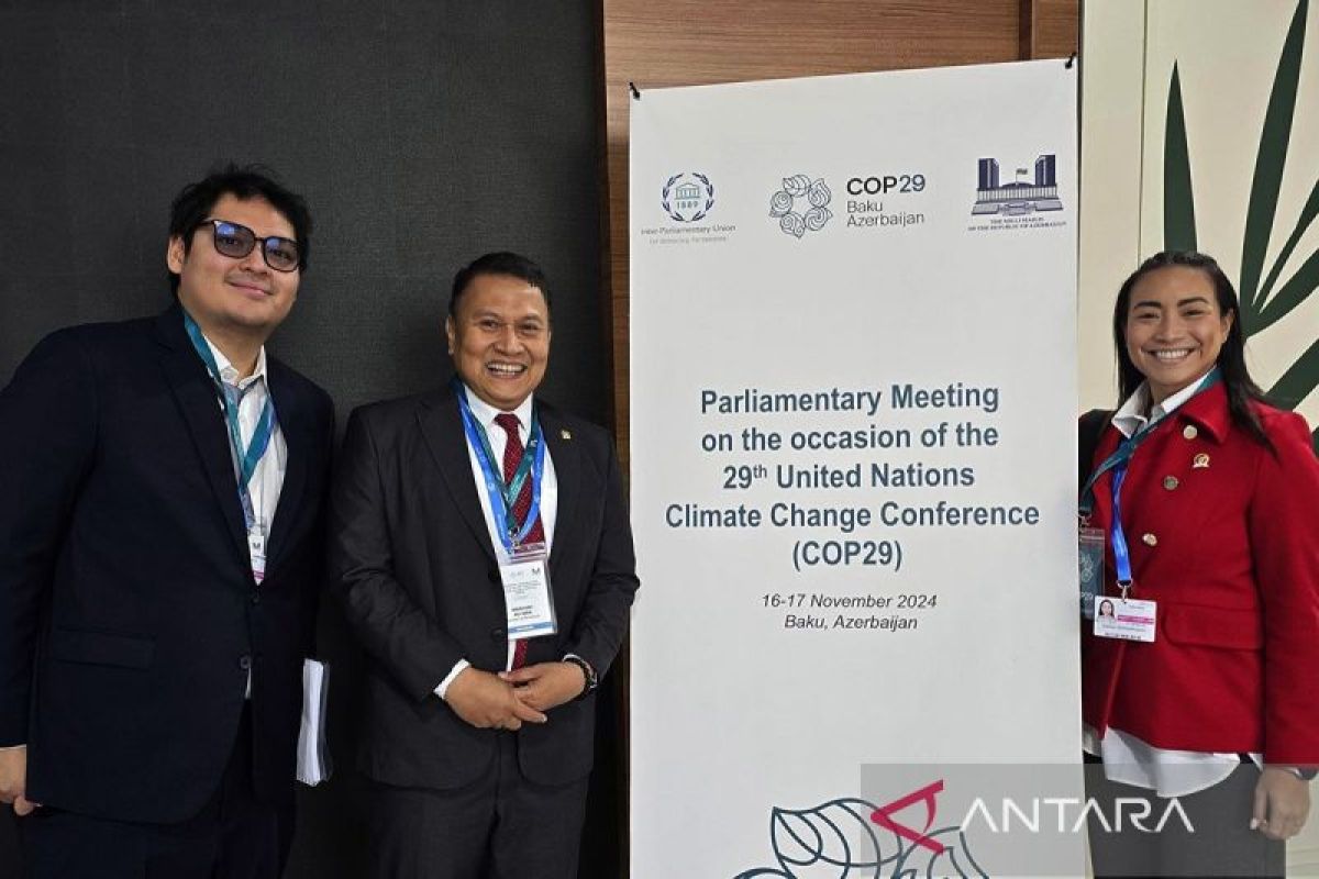 Parlemen Indonesia dorong pendanaan iklim adil dan inovatif di COP29