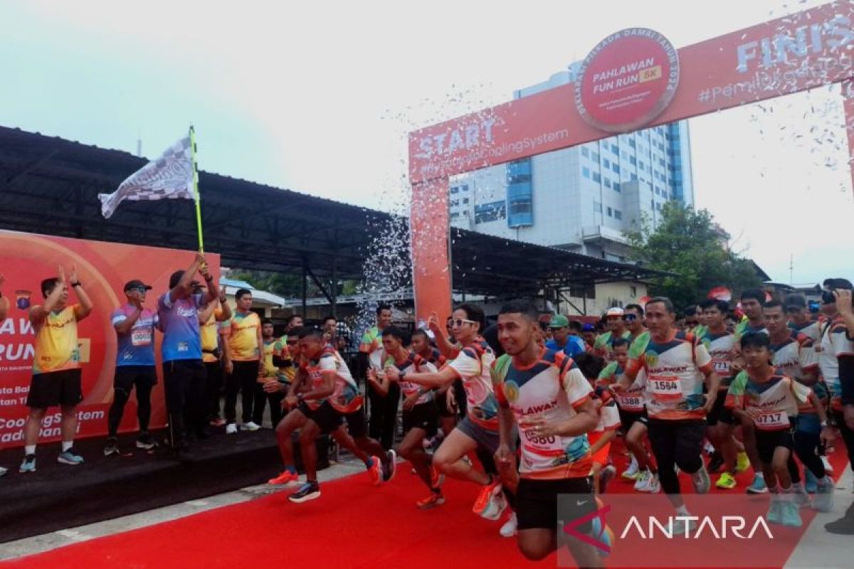 Kapolda Kaltim buka Pahlawan Fun Run di Balikpapan