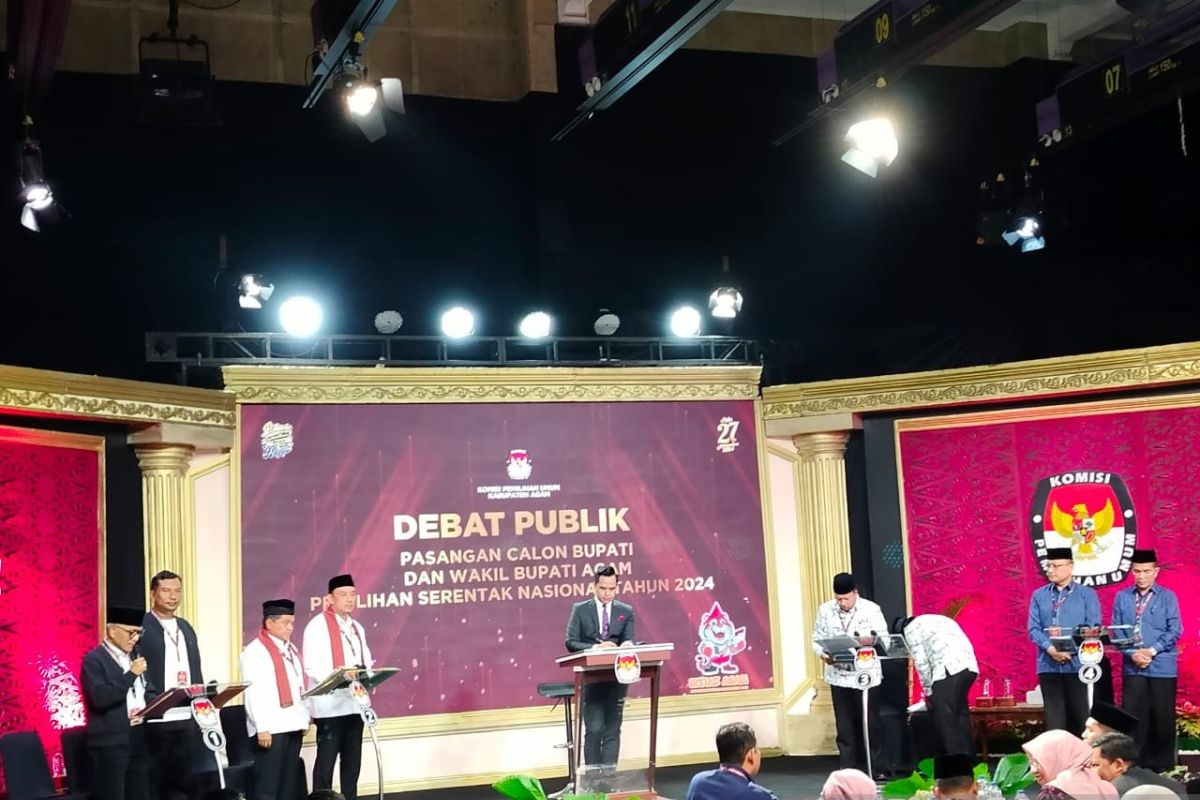 KPU Agam gelar debat publik kedua