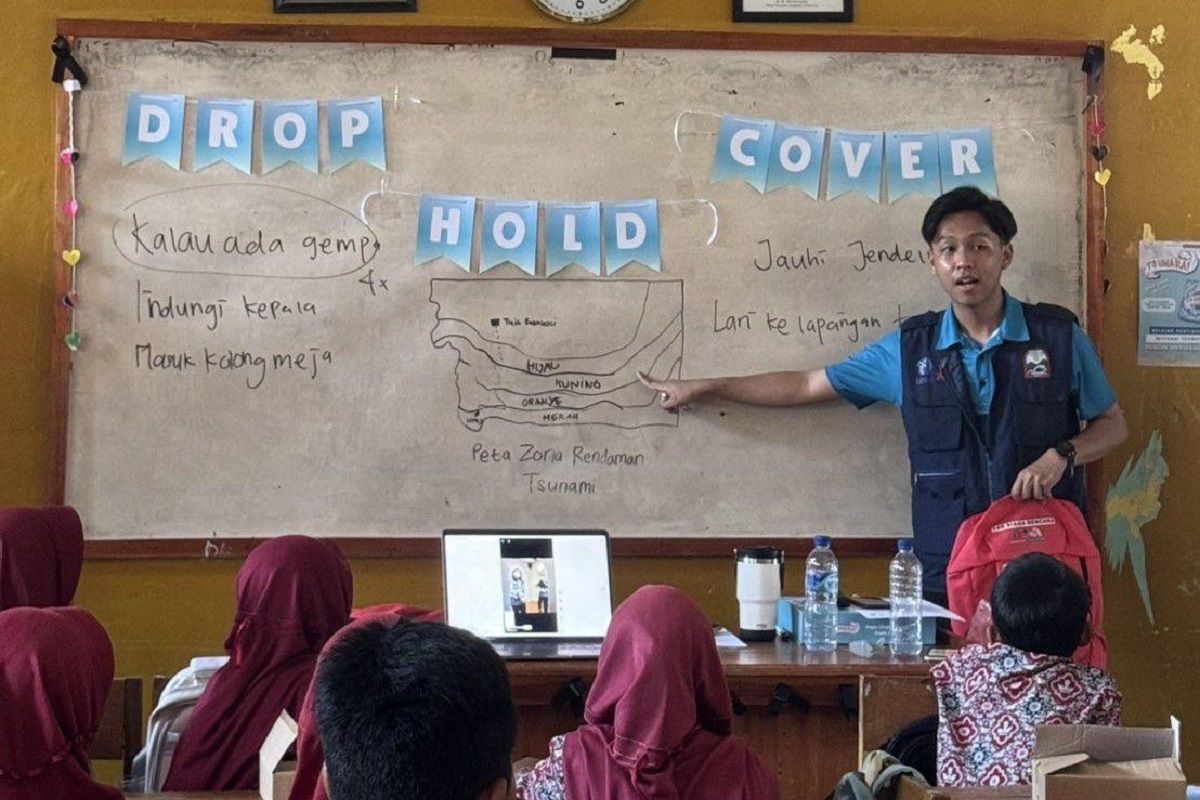 Mahasiswa Tangerang gelar Sobat Siaga Tsunami, edukasi mitigasi bencana